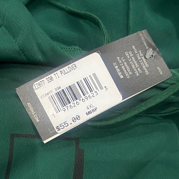 adidas Green Hoodie - Picture 4 of 9